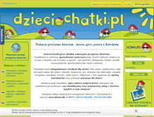 Tablet Screenshot of dzieciochatki.pl